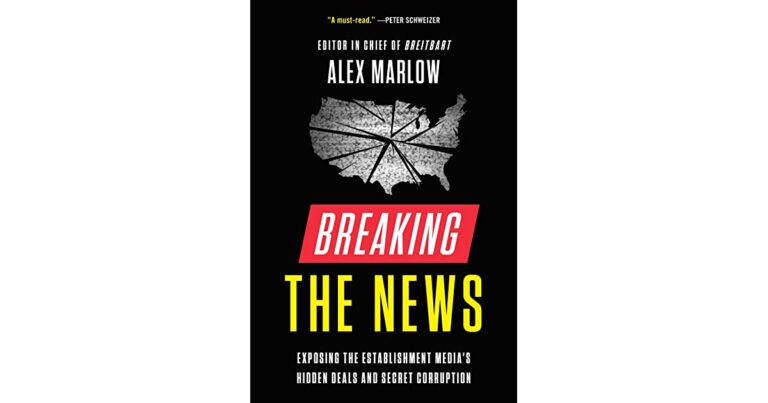 alex marlow books breaking the news
